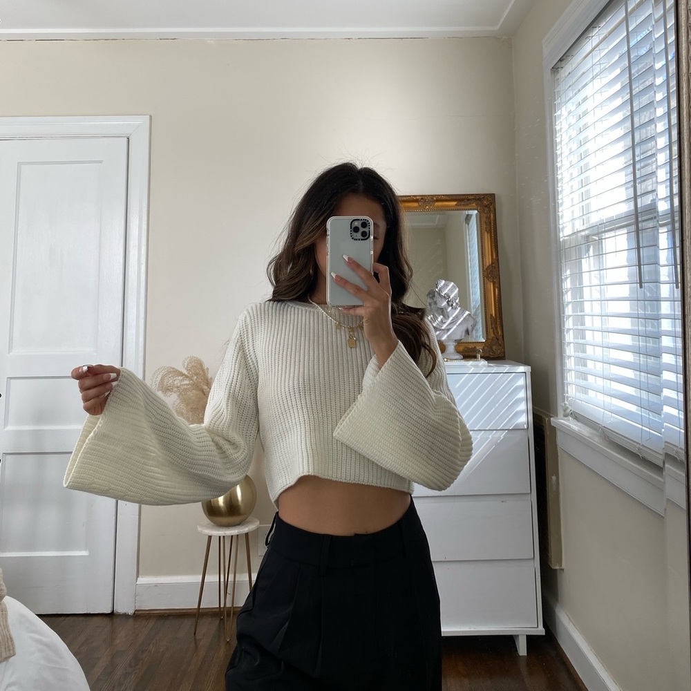 Knit Crop Sweater